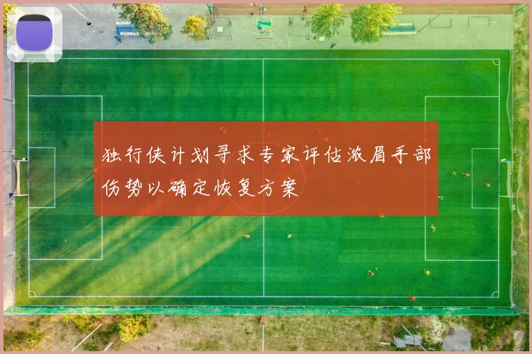独行侠计划寻求专家评估浓眉手部伤势以确定恢复方案